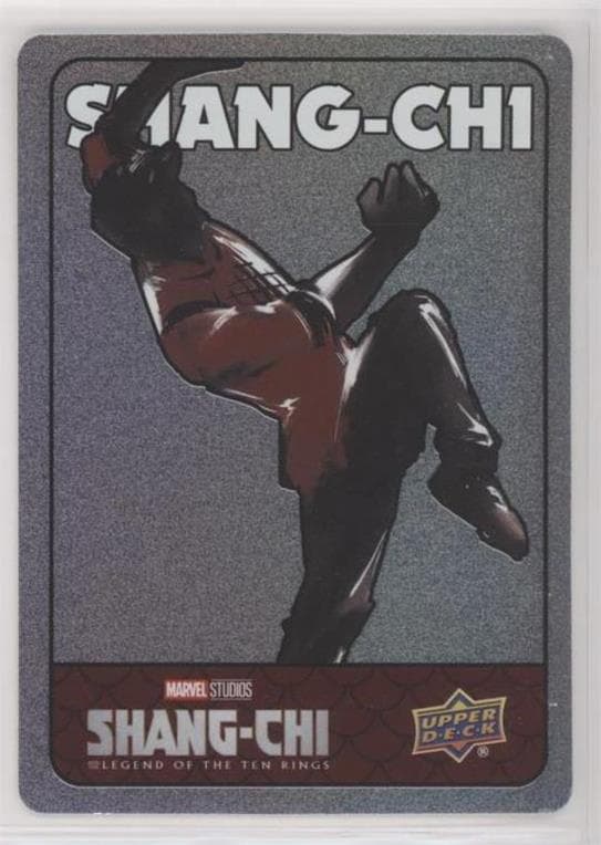 Simu Liu as Shang-Chi #SS-13 — 2022 Upper Deck Marvel Studios Shang-Chi and the Legend of the Ten Rings