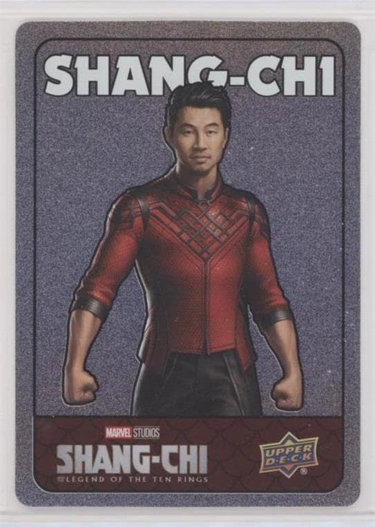Simu Liu as Shang-Chi #SS-18 — 2022 Upper Deck Marvel Studios Shang-Chi and the Legend of the Ten Rings