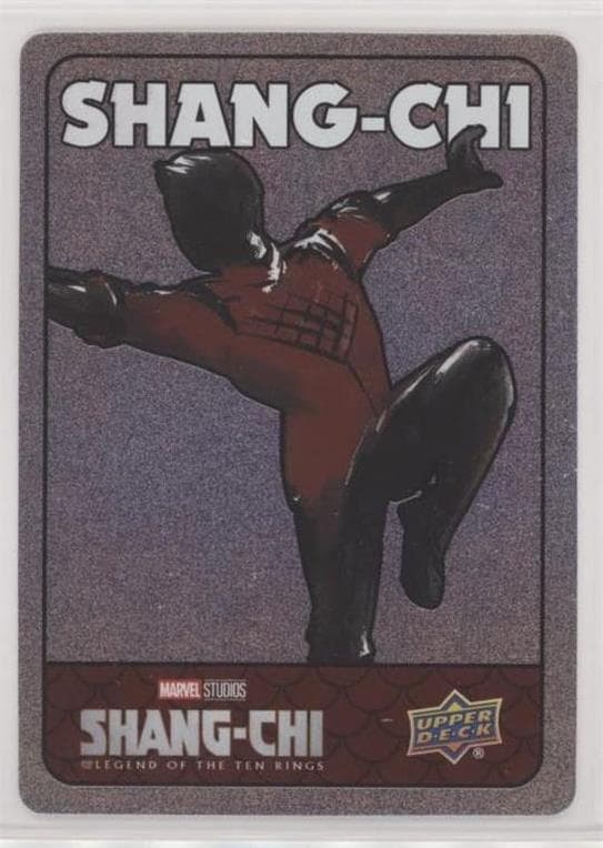 Simu Liu as Shang-Chi #SS-25 — 2022 Upper Deck Marvel Studios Shang-Chi and the Legend of the Ten Rings