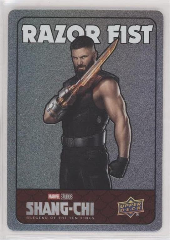 Florian Munteanu as Razor Fist #SS-27 — 2022 Upper Deck Marvel Studios Shang-Chi and the Legend of the Ten Rings
