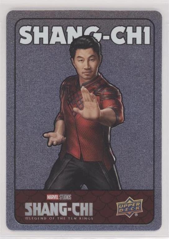 Simu Liu as Shang-Chi #SS-28 — 2022 Upper Deck Marvel Studios Shang-Chi and the Legend of the Ten Rings