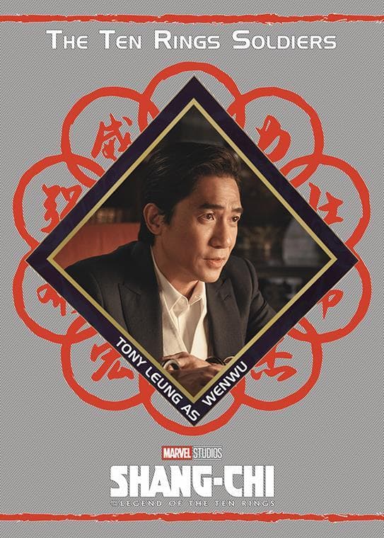 Tony Leung as Wenwu #T1 — 2022 Upper Deck Marvel Studios Shang-Chi and the Legend of the Ten Rings