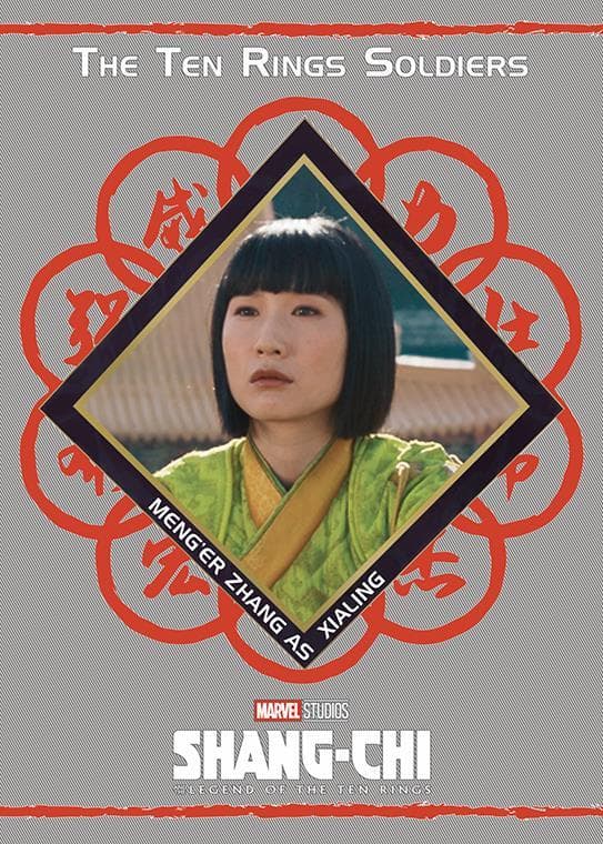 Meng'er Zhang as Xialing #T11 — 2022 Upper Deck Marvel Studios Shang-Chi and the Legend of the Ten Rings