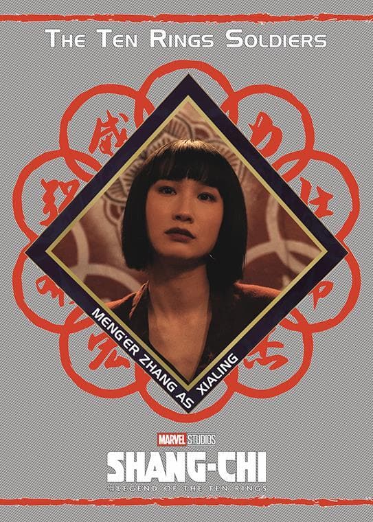 Meng'er Zhang as Xialing #T3 — 2022 Upper Deck Marvel Studios Shang-Chi and the Legend of the Ten Rings