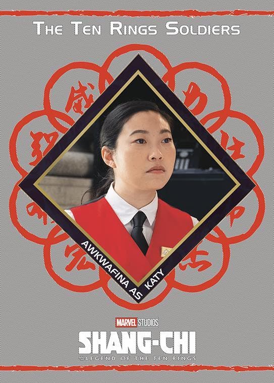 Awkwafina as Katy #T4 — 2022 Upper Deck Marvel Studios Shang-Chi and the Legend of the Ten Rings