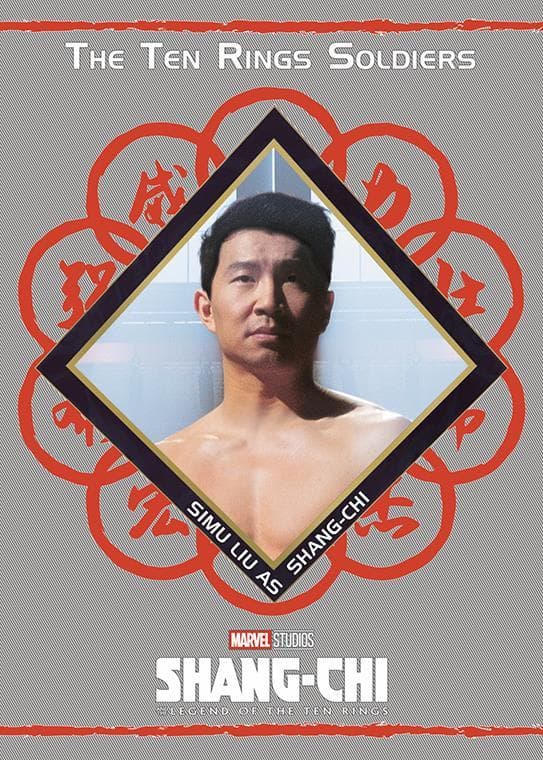 Simu Liu as Shang-Chi #T5 — 2022 Upper Deck Marvel Studios Shang-Chi and the Legend of the Ten Rings