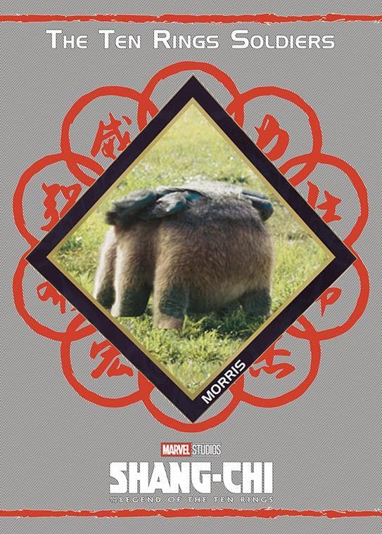Morris #T7 — 2022 Upper Deck Marvel Studios Shang-Chi and the Legend of the Ten Rings