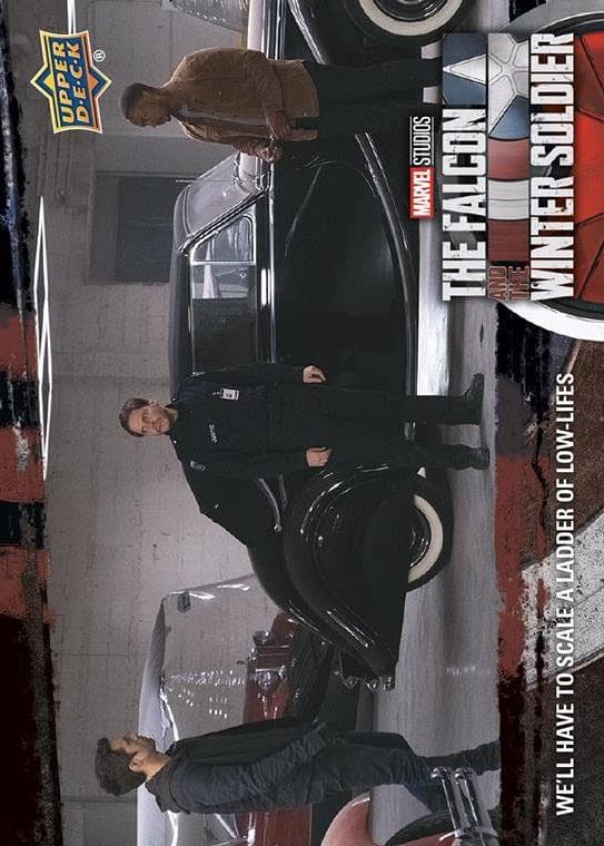 I'm Gonna Go In Alone #25 — 2022 Upper Deck Marvel Studios The Falcon and the Winter Soldier