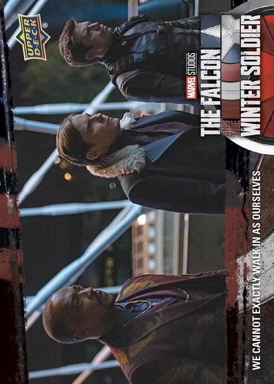 We'll Have to Scale a Ladder of Low-Lifes #28 — 2022 Upper Deck Marvel Studios The Falcon and the Winter Soldier
