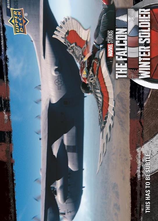 This Has to be Subtle #3 — 2022 Upper Deck Marvel Studios The Falcon and the Winter Soldier