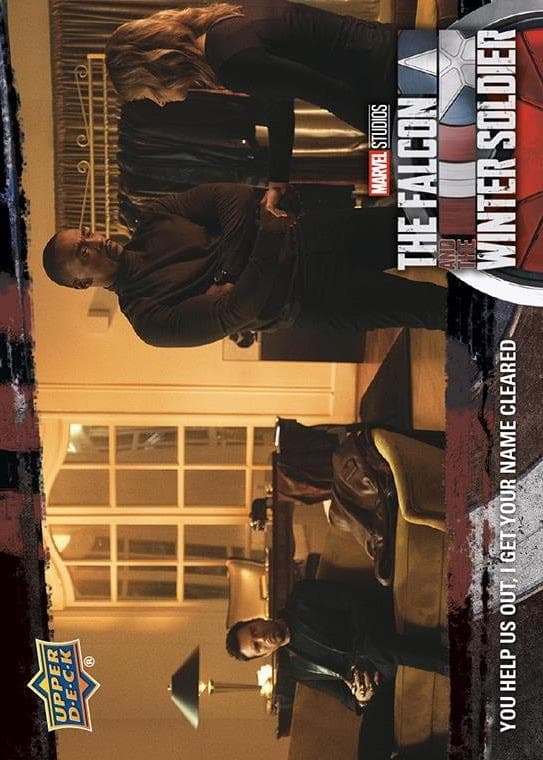 Well, This Is Too Perfect #36 — 2022 Upper Deck Marvel Studios The Falcon and the Winter Soldier