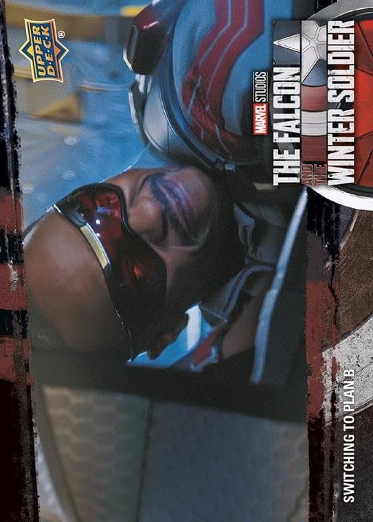 Switching to Plan B #4 — 2022 Upper Deck Marvel Studios The Falcon and the Winter Soldier