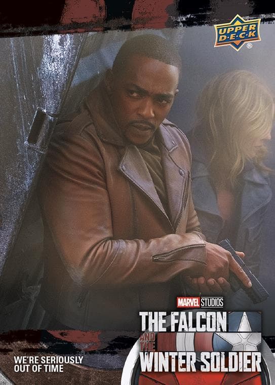 We're Seriously Out of Time #40 — 2022 Upper Deck Marvel Studios The Falcon and the Winter Soldier