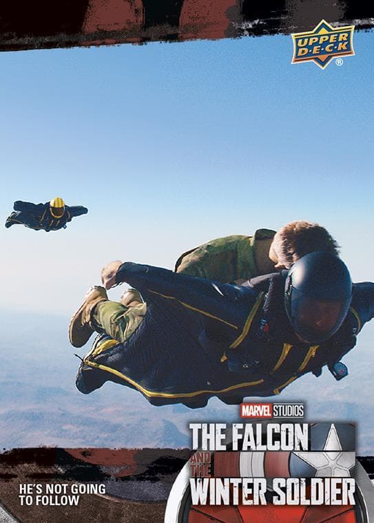 He's Not Gonna Follow #5 — 2022 Upper Deck Marvel Studios The Falcon and the Winter Soldier