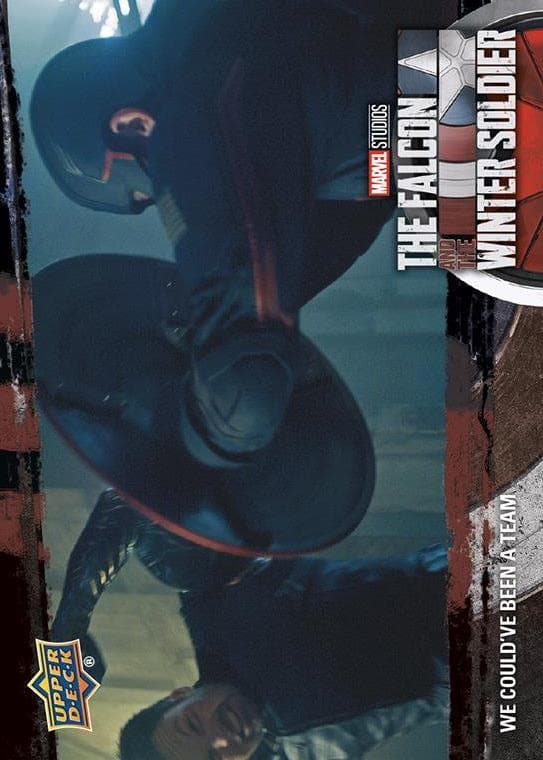 We Could've Been a Team #58 — 2022 Upper Deck Marvel Studios The Falcon and the Winter Soldier