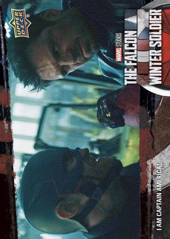 I Am Captain America! #59 — 2022 Upper Deck Marvel Studios The Falcon and the Winter Soldier
