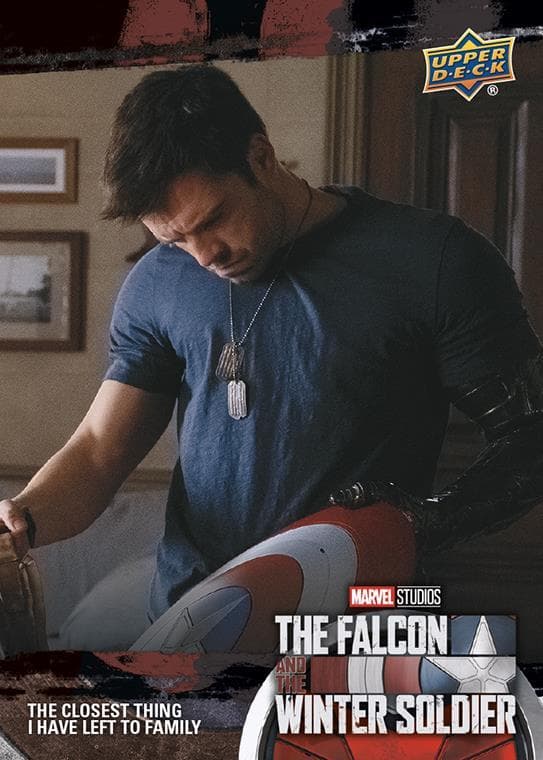 The Closest Thing I Have Left to Family #71 — 2022 Upper Deck Marvel Studios The Falcon and the Winter Soldier