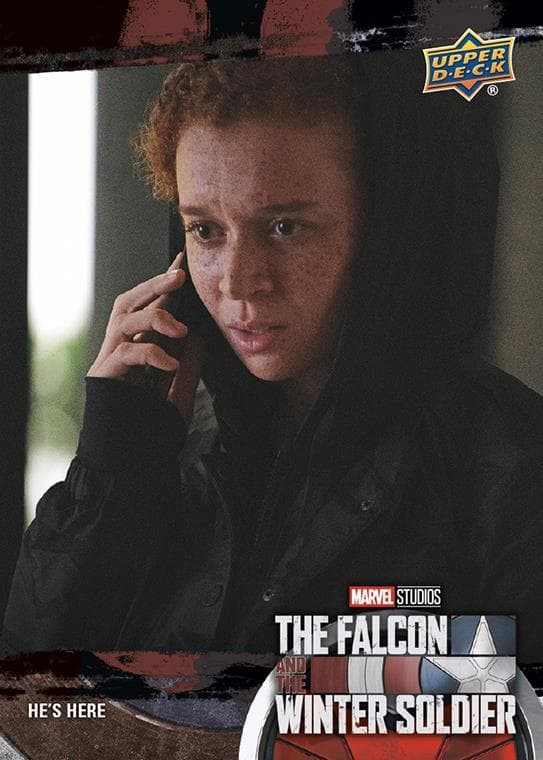 He's Here. Do It Now #74 — 2022 Upper Deck Marvel Studios The Falcon and the Winter Soldier
