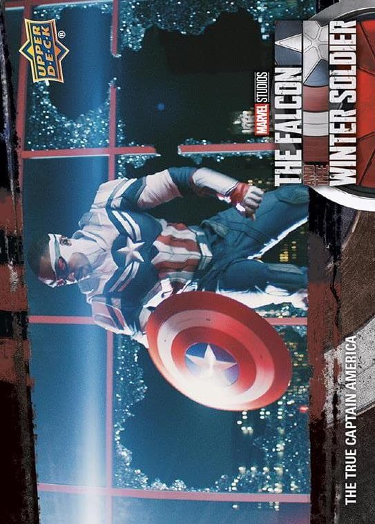 The True Captain America #75 — 2022 Upper Deck Marvel Studios The Falcon and the Winter Soldier