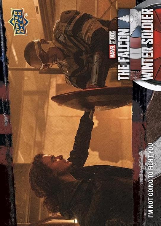 I'm Not Gonna Fight You #85 — 2022 Upper Deck Marvel Studios The Falcon and the Winter Soldier