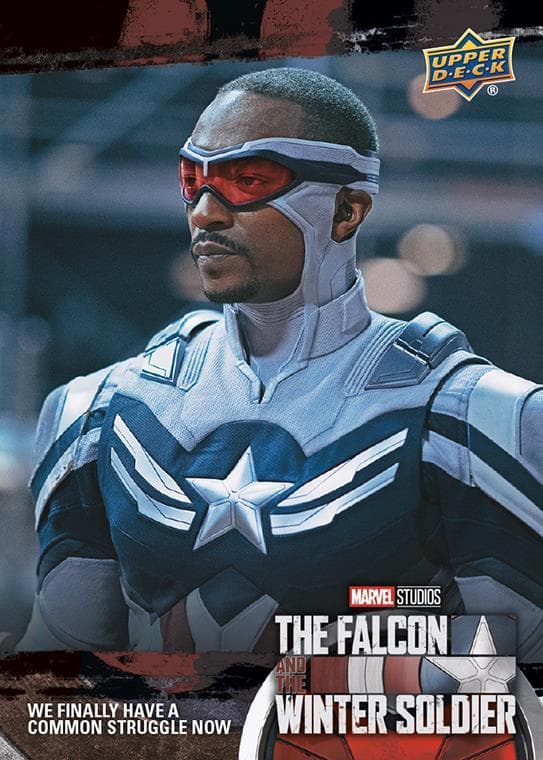 We Finally Have a Common Struggle Now #86 — 2022 Upper Deck Marvel Studios The Falcon and the Winter Soldier