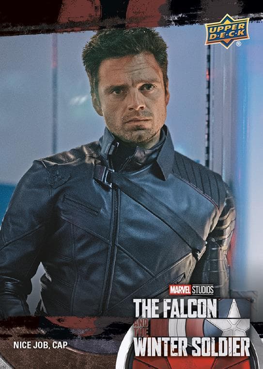 Nice job, Cap #87 — 2022 Upper Deck Marvel Studios The Falcon and the Winter Soldier