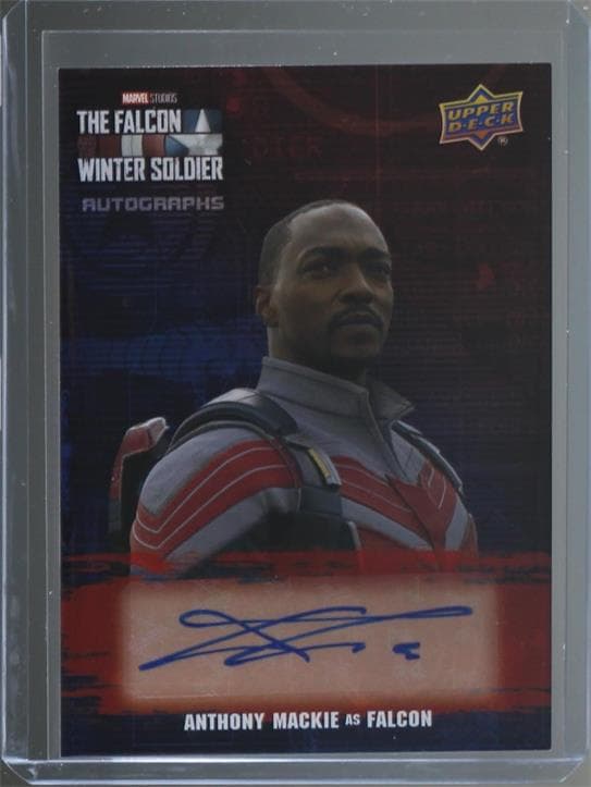 Anthony Mackie as Falcon #A-AN — 2022 Upper Deck Marvel Studios The Falcon and the Winter Soldier