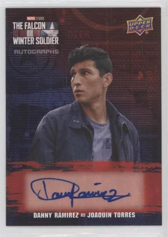 Danny Ramirez as Joaquin Torres #A-DR — 2022 Upper Deck Marvel Studios The Falcon and the Winter Soldier