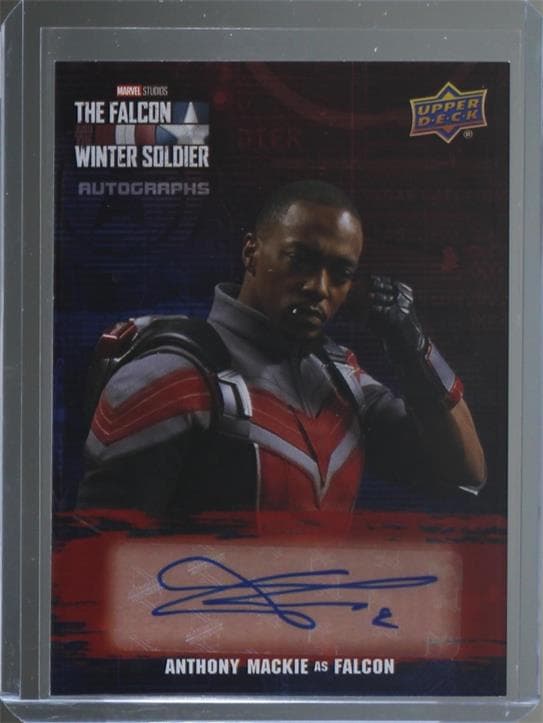 Anthony Mackie as Falcon #A-MA — 2022 Upper Deck Marvel Studios The Falcon and the Winter Soldier