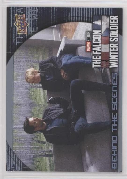 Sebastian Stan and Kari Skogland #BS-2 — 2022 Upper Deck Marvel Studios The Falcon and the Winter Soldier