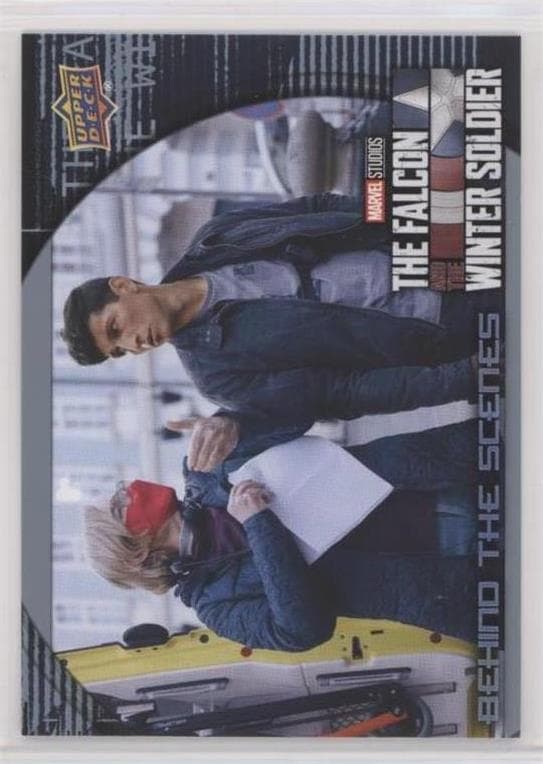 Kari Skogland and Danny Ramirez #BS-3 — 2022 Upper Deck Marvel Studios The Falcon and the Winter Soldier