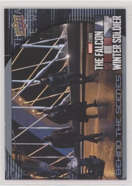Anthony Mackie, Daniel Bruhl and Sebastian Stan #BS-6 — 2022 Upper Deck Marvel Studios The Falcon and the Winter Soldier