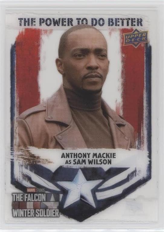 Anthony Mackie as Sam Wilson #DB-1 — 2022 Upper Deck Marvel Studios The Falcon and the Winter Soldier