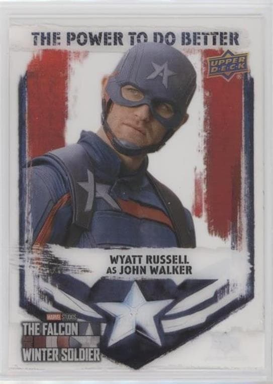 Wyatt Russell as John Walker #DB-5 — 2022 Upper Deck Marvel Studios The Falcon and the Winter Soldier