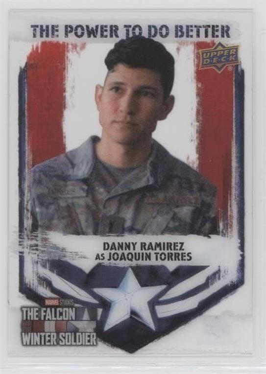 Danny Ramirez as Joaquin Torres #DB-6 — 2022 Upper Deck Marvel Studios The Falcon and the Winter Soldier
