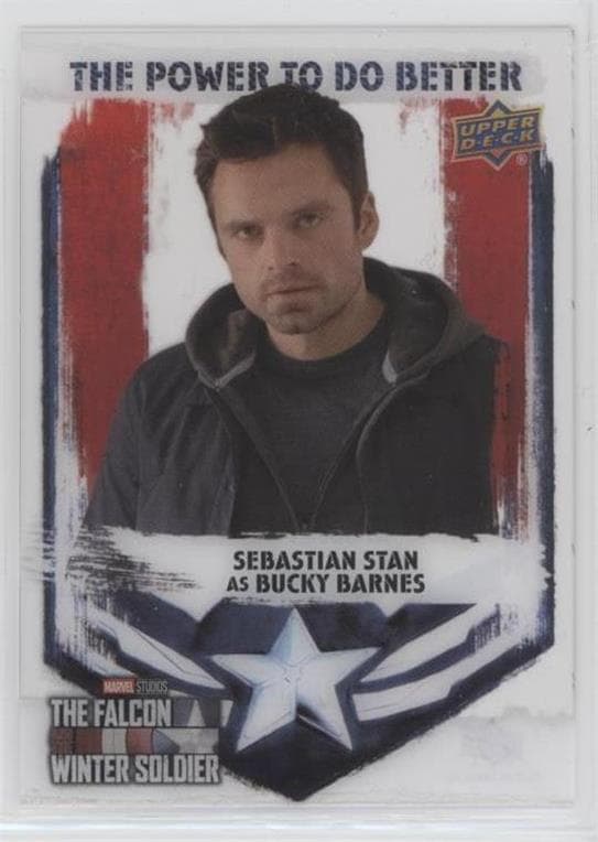 Sebastian Stan as Bucky Barnes #DB-8 — 2022 Upper Deck Marvel Studios The Falcon and the Winter Soldier