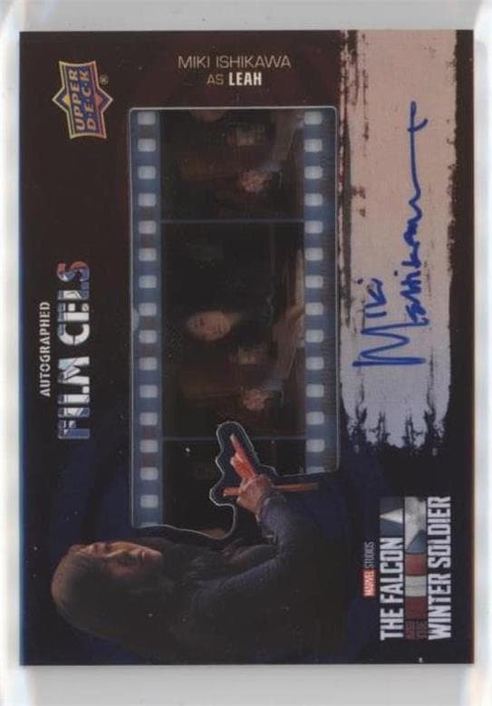 Miki Ishikawa as Leah #FCA-IS — 2022 Upper Deck Marvel Studios The Falcon and the Winter Soldier