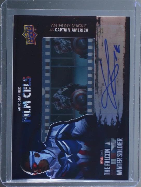 Anthony Mackie as Captain America #FCA-MA — 2022 Upper Deck Marvel Studios The Falcon and the Winter Soldier