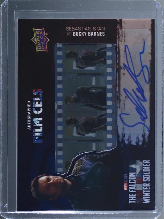 Sebastian Stan as Bucky Barnes #FCA-ST — 2022 Upper Deck Marvel Studios The Falcon and the Winter Soldier