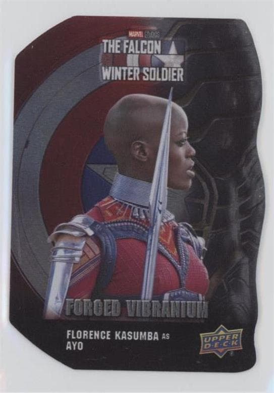 Florence Kasumba as Ayo #FV-10 — 2022 Upper Deck Marvel Studios The Falcon and the Winter Soldier