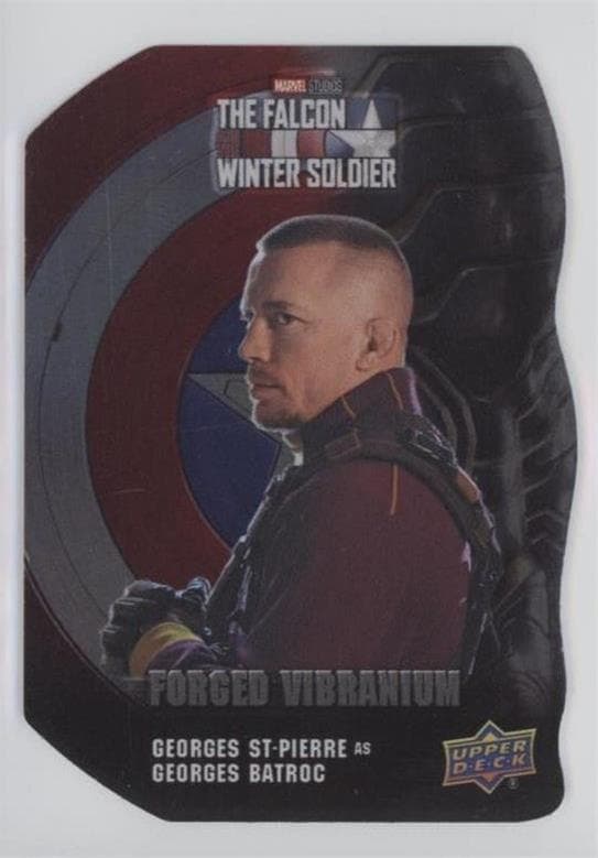Georges St. Pierre as Batroc #FV-12 — 2022 Upper Deck Marvel Studios The Falcon and the Winter Soldier