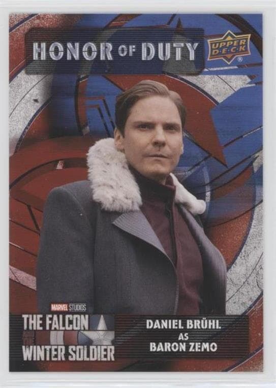 Daniel Bruhl as Baron Zemo #HD-3 — 2022 Upper Deck Marvel Studios The Falcon and the Winter Soldier
