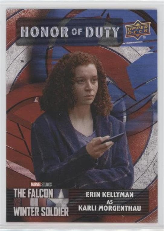 Erin Kellyman as Karli Morgenthau #HD-5 — 2022 Upper Deck Marvel Studios The Falcon and the Winter Soldier