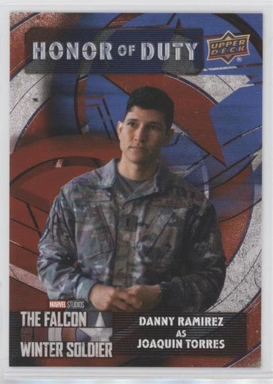 Danny Ramirez as Joaquin Torres #HD-9 — 2022 Upper Deck Marvel Studios The Falcon and the Winter Soldier