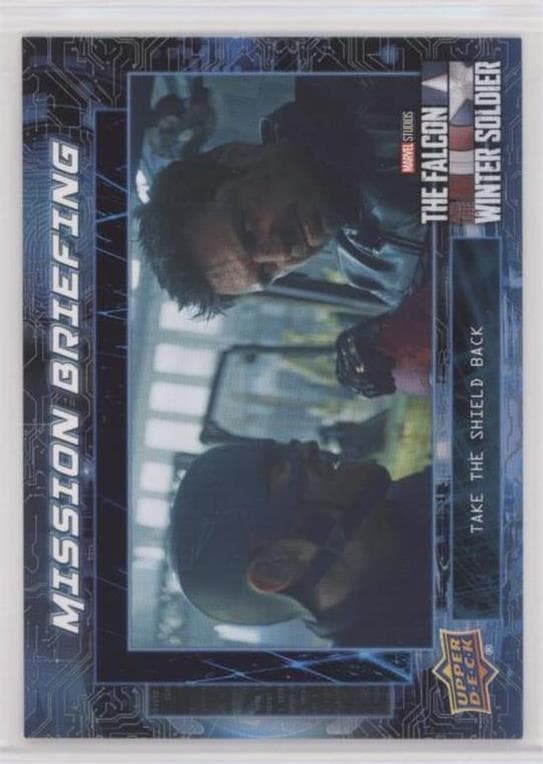 Take the Shield Back #MB-5 — 2022 Upper Deck Marvel Studios The Falcon and the Winter Soldier