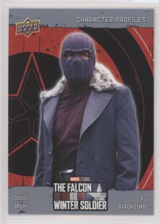 Daniel Bruhl as Baron Zemo #P-3 — 2022 Upper Deck Marvel Studios The Falcon and the Winter Soldier