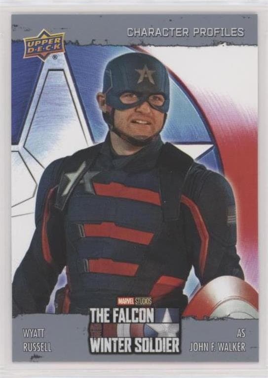 Wyatt Russell as John F. Walker #P-4 — 2022 Upper Deck Marvel Studios The Falcon and the Winter Soldier