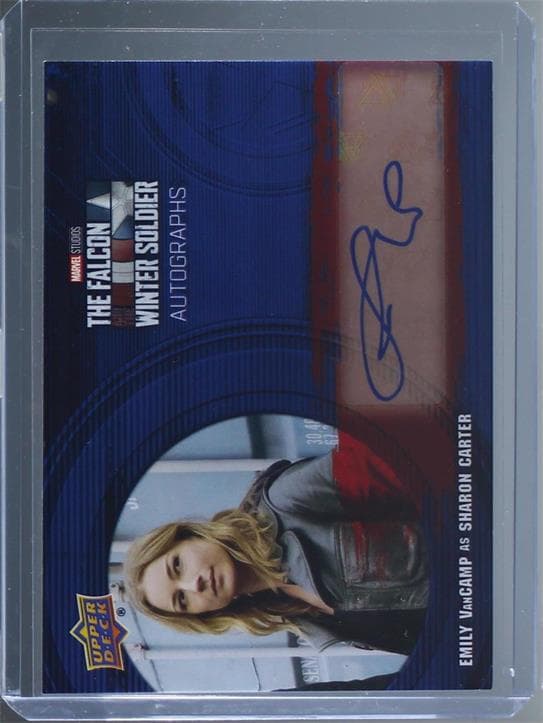 Emily VanCamp as Sharon Carter #VA — 2022 Upper Deck Marvel Studios The Falcon and the Winter Soldier
