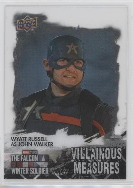 Wyatt Russell as John Walker #VM-1 — 2022 Upper Deck Marvel Studios The Falcon and the Winter Soldier