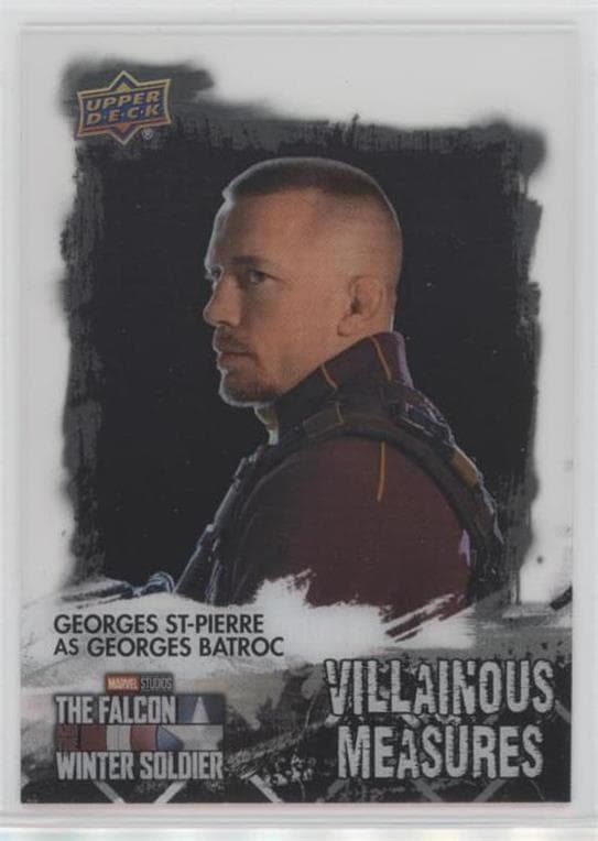Georges St. Pierre as Batroc #VM-2 — 2022 Upper Deck Marvel Studios The Falcon and the Winter Soldier